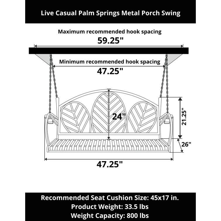 Red Barrel Studio Collene Person Porch Swing Wayfair Canada